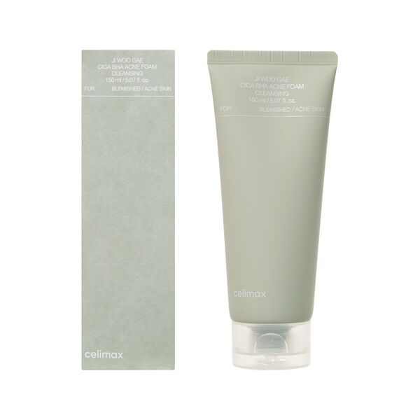 Пенка для умывания Celimax Ji Woo Gae против несовершенств с BHA-кислотами и центеллой азиатской 150 мл