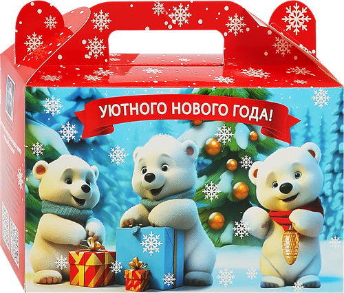 

Новогодний подарок КФ ПЕРМСКАЯ Милые мишки, 250 г