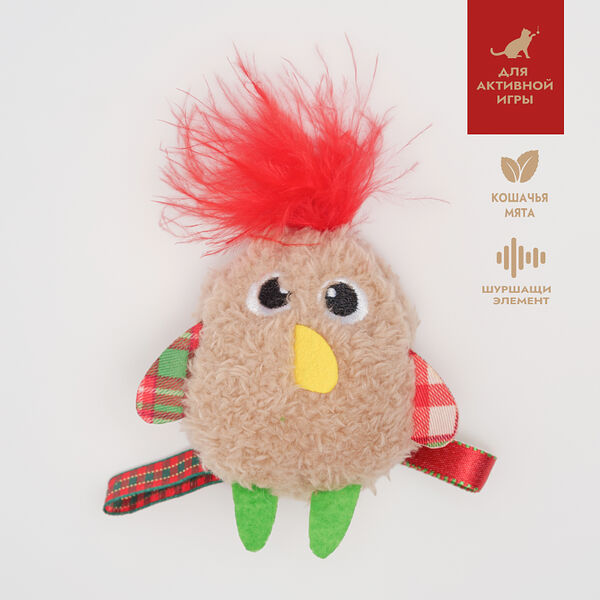 Игрушка для кошек New Year Птичка