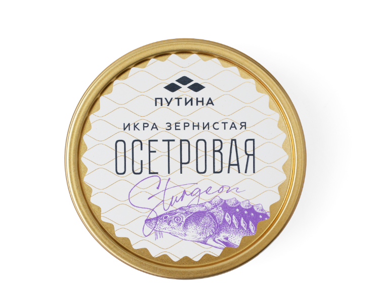 

Икра Путина зернистая осетровая, первый сорт, 250 г