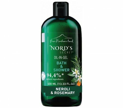 Гель-масло для душа Nord's Secret Нероли и розмарин, 400 мл