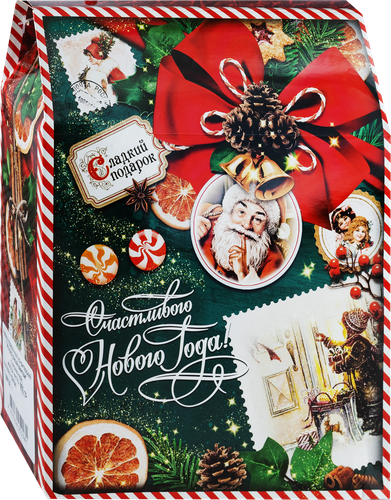 

Набор конфет Sla Sti Изумрудный винтаж с веревочкой 650 г