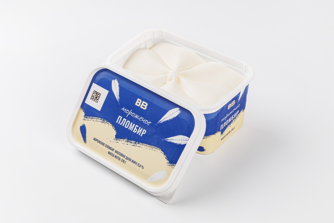 

Мороженое пломбир Вкусвилл 15%, 270 г