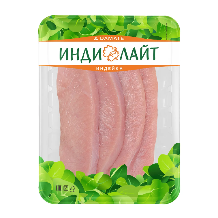 

Шницель из индейки Индилайт, 400 г