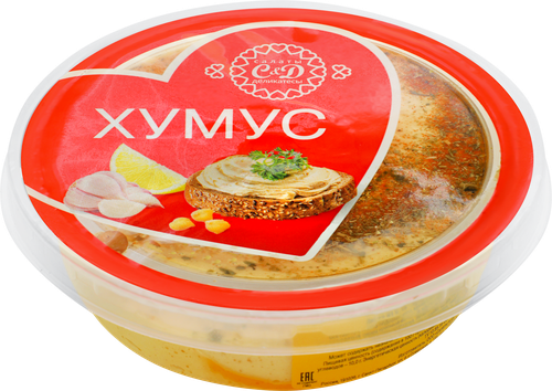 

Хумус Салаты и Деликатесы с кедровыми орешками 200 г