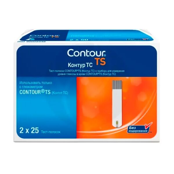 Контур ТС тест-полоски 50 шт 