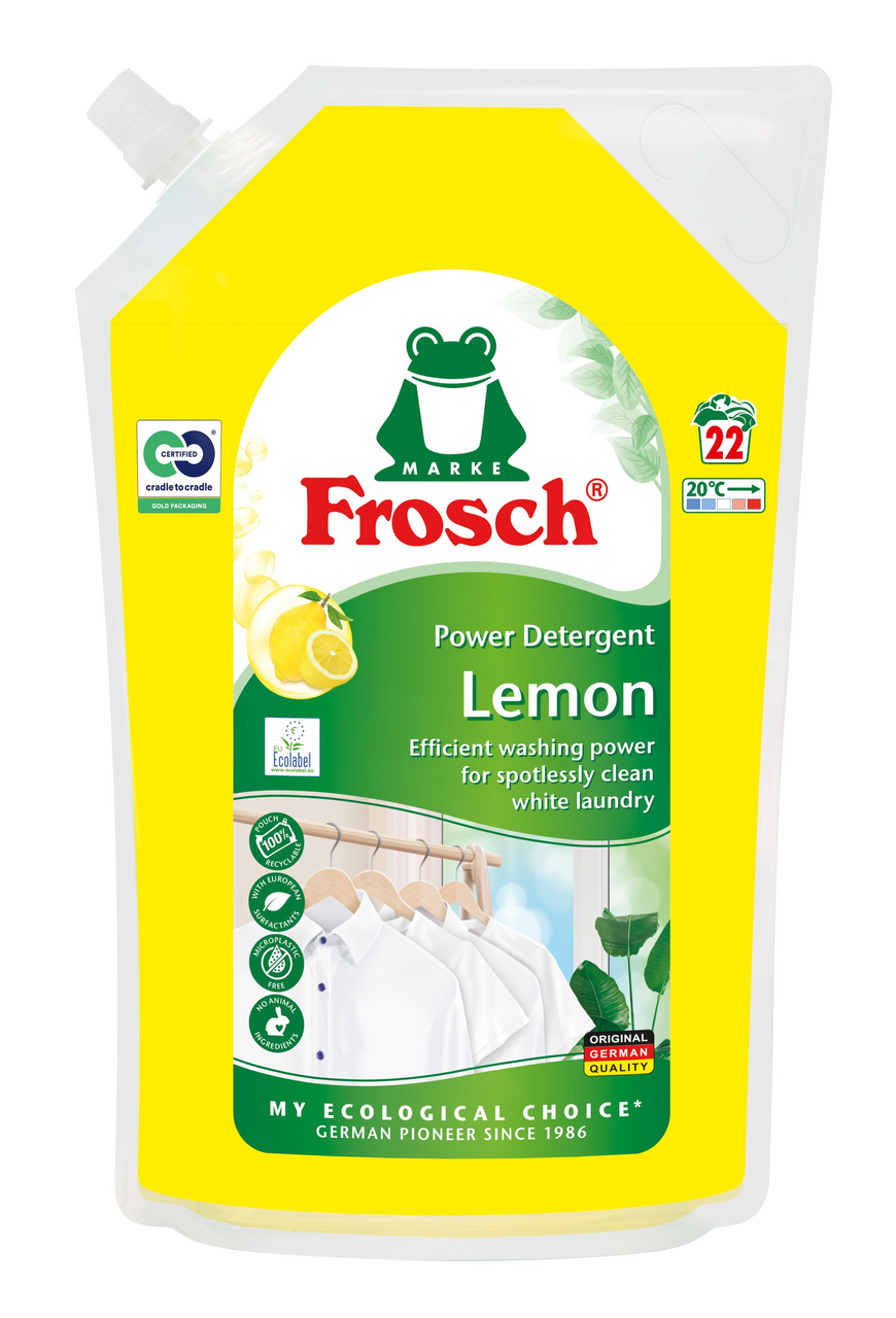 

Средство для стирки Frosch жидкое с лимоном для белого 1.5 л