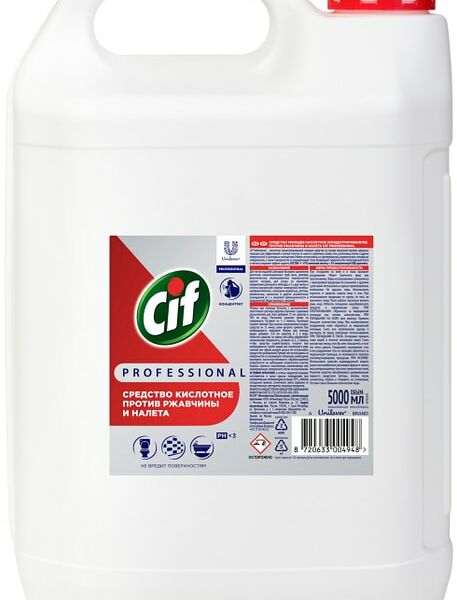 Чистящее средство Сиф Против ржавчины и налета 5л