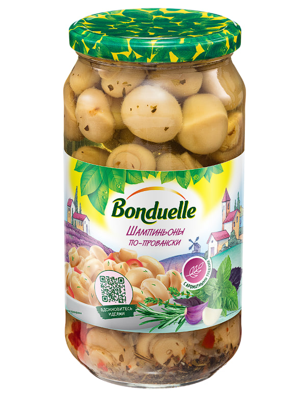 

Шампиньоны Bonduelle маринованные по-провански 540 г