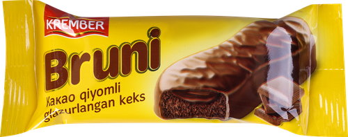 

Кекс Krember Бруни с какао начинкой глазированный 40 г