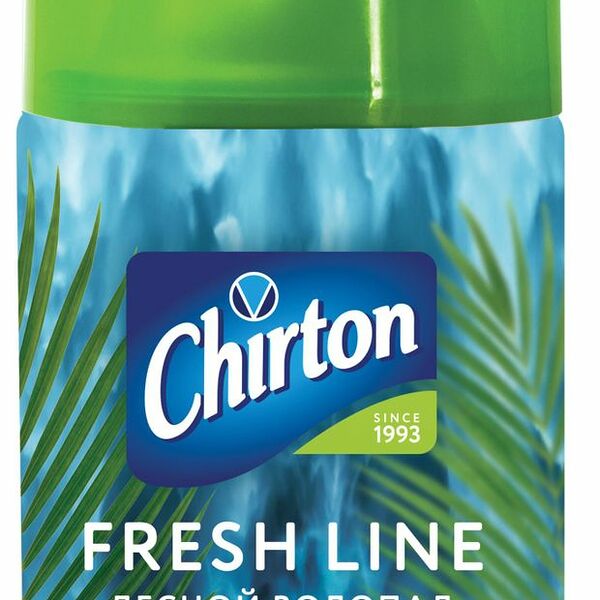 Освежитель воздуха Fresh line (Фреш лайн) Лесной водопад сменный баллон ТМ Chirton (Чиртон)