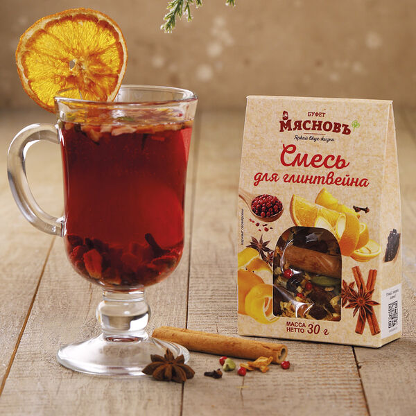 Смесь специй Мясновъ Буфет для глинтвейна 30 г