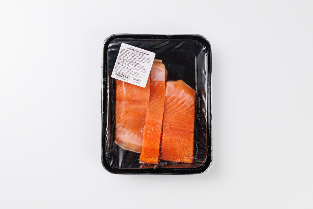 

Форель филе на коже охлажденная 350г