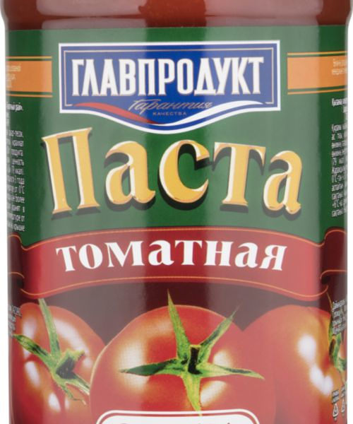 Паста томатная Главпродукт Экстра 480 г