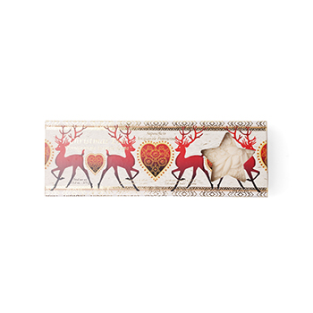 

Набор мыла Saponificio Artigianale Fiorentino Christmas eve SAF srl 3х125 г, Италия