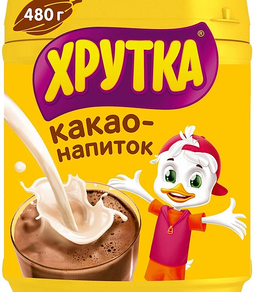 Какао Хрутка банка 480 г