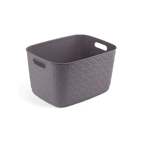 Корзина для хранения Curver Softex L темно-серая 19 л, 37.7 x 8.8 x 22 см