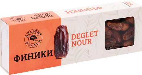

Финики сушеные Delight Season Деглет-Нур стандартные с косточкой 500 г