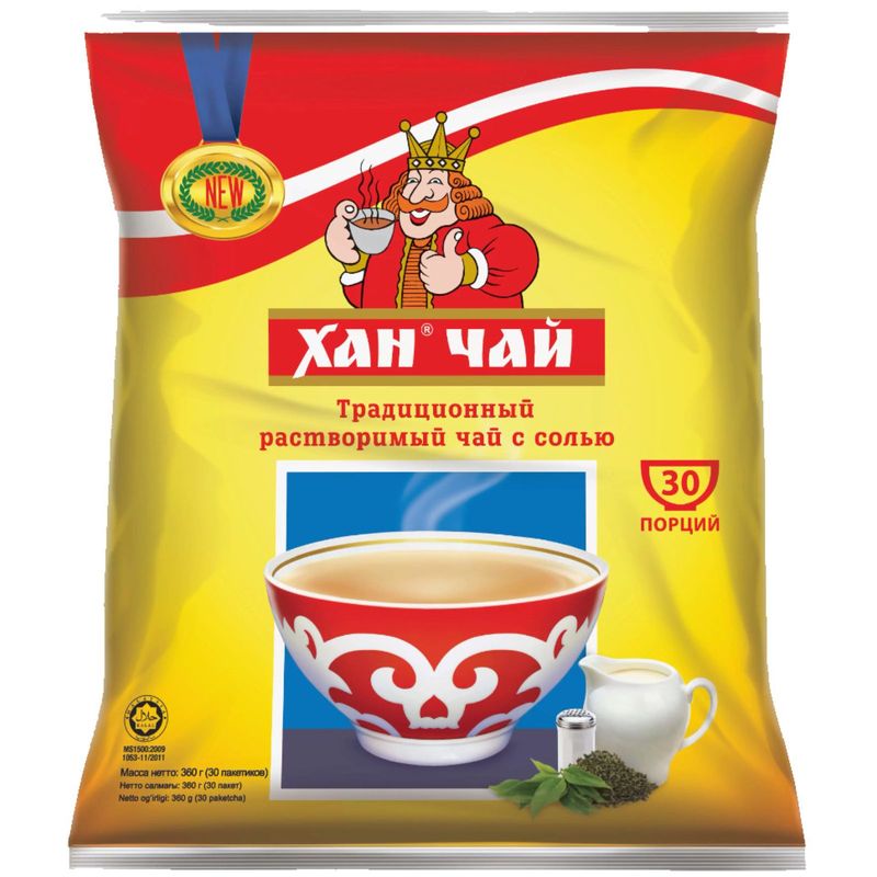 

Чай Хан чай традиционный растворимый с солью 30 саше 360 г