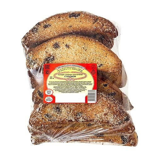 Сухари с изюмом Тульский ХК 350 г