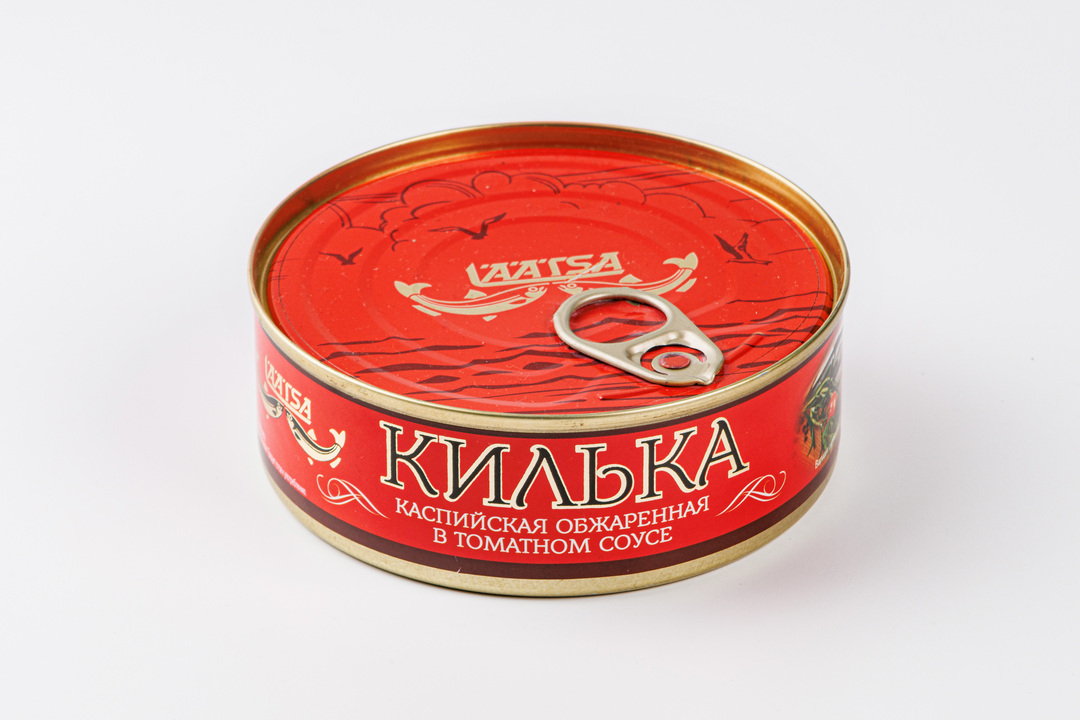 

Килька Laatsa каспийская обжаренная в томатном соусе 240 г
