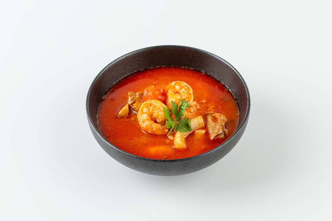 

Суп ВкусВилл Том Ям с морепродуктами 260 г