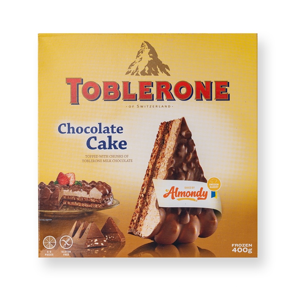 

Торт замороженный Almondy Toblerone Шоколадный 400г