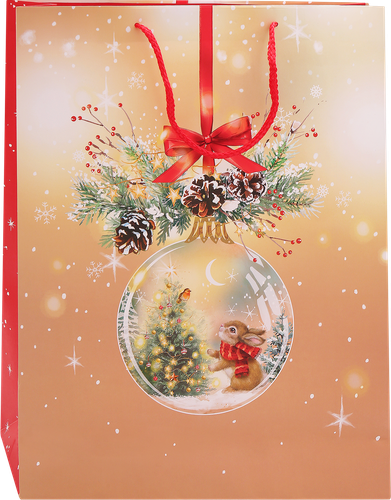 

Пакет подарочный Арт и Дизайн новый год 33х42.5х10 см в ассортименте 1 шт