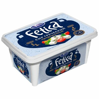 Сыр Экомилк (Ecomilk) Фетика (Fetica) Греческий мягкий рассольный 40% 490 г