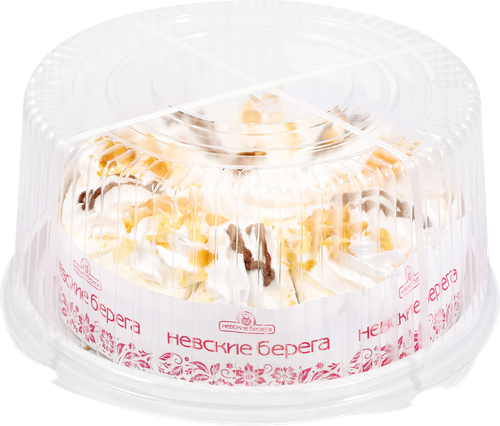 

Торт Невские берега Сметанник с орехами 900 г