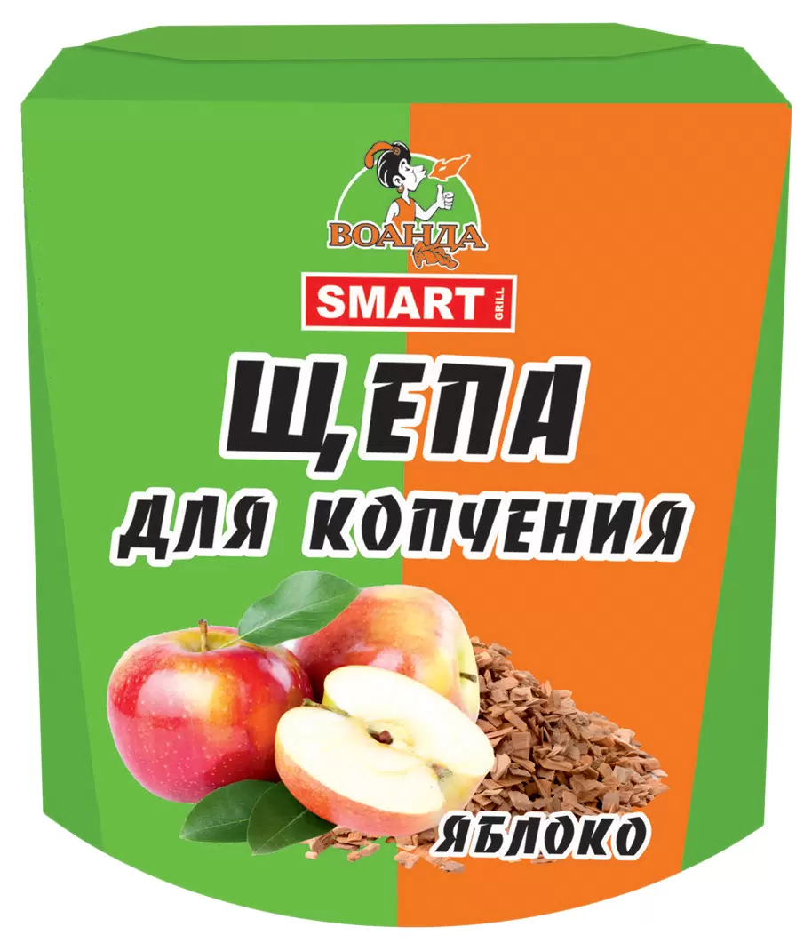 

Щепа для копчения Воанда Яблоко 450 мл