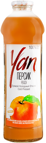 

Сок Yan Персиково-яблочный прямого отжима 930 мл