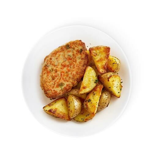 Шницель куриный М-Кухня с запеченным картофелем 250 г