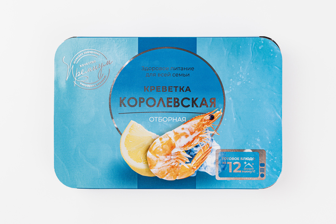 

Креветки Королевские в заливке заморозка 600 г