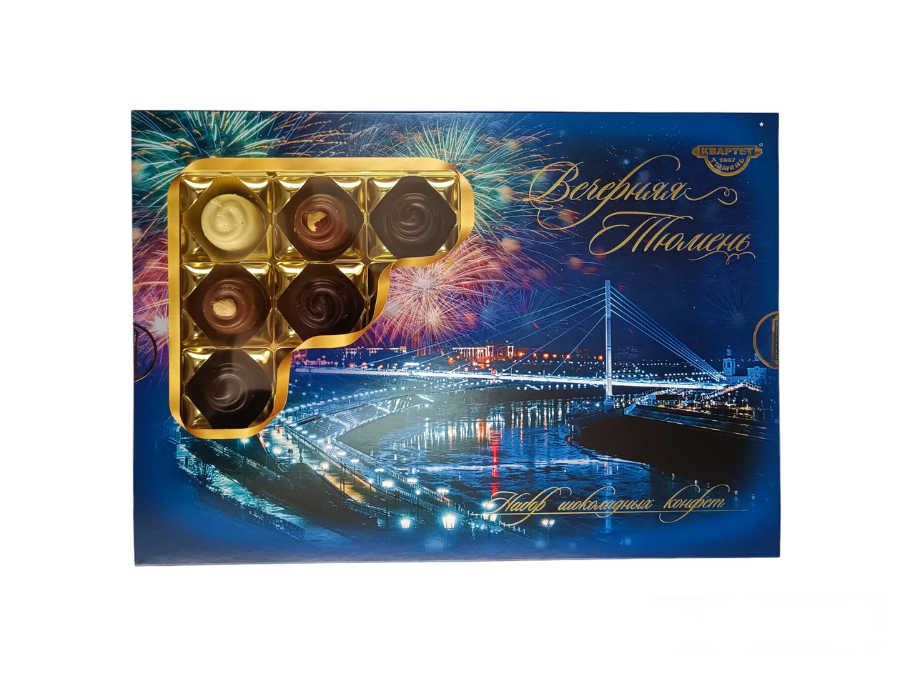 

Конфеты Квартет Вечерняя Тюмень, 320 г