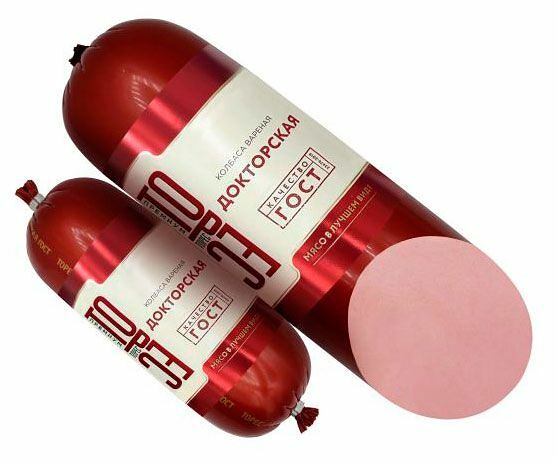 Колбаса вареная Торес Докторская, 500 г