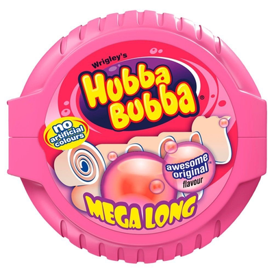 Жевательная резинка Hubba Bubba Mega Long Fancy Fruit 56 г