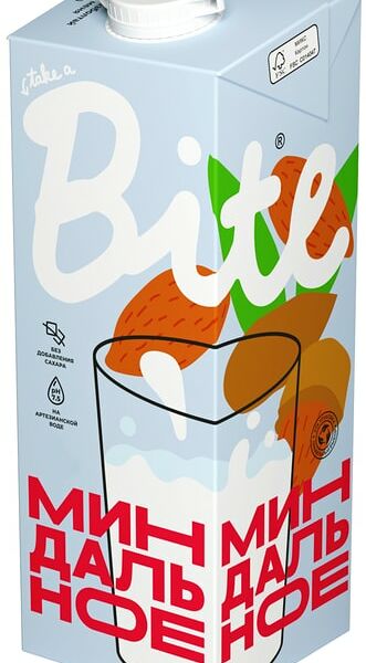 Напиток растительный Take a Bite миндальный 1л