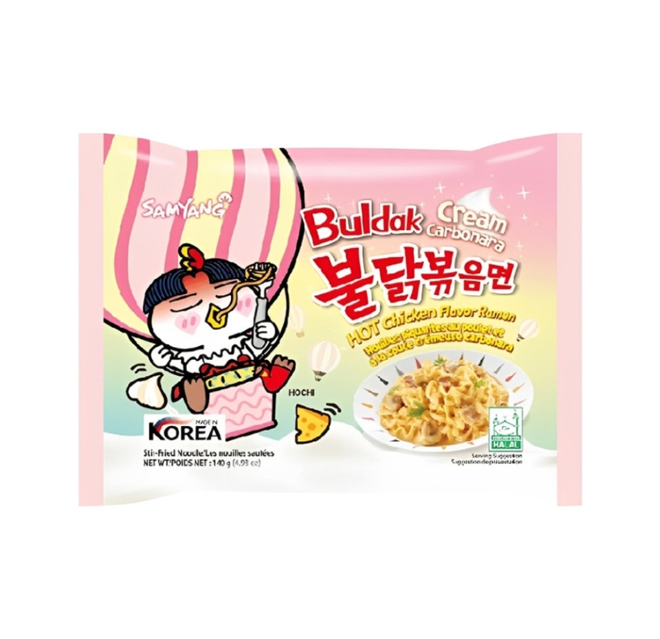 

Лапша Samyang Hot Chicken Cream Carbonara 140 г