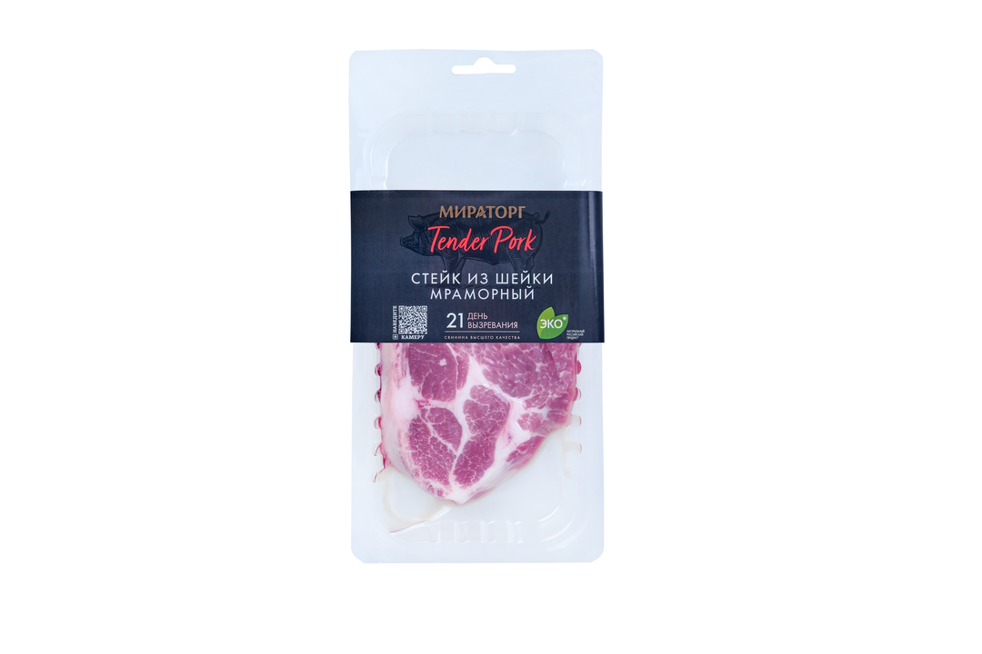 

Стейк Мираторг Tender Pork свиной Мраморный 280 г