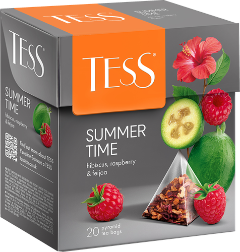 

Чай фруктовый Tess Summer гибискус с малиной и фейхоа 36 г