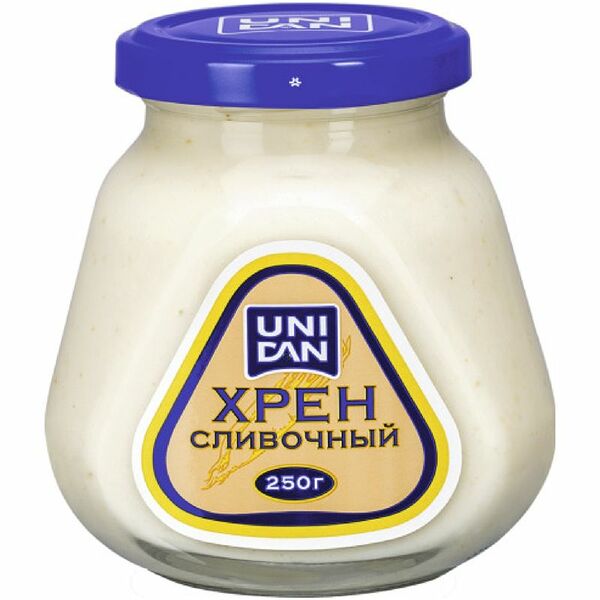 Хрен Uni Dan Сливочный 250 г