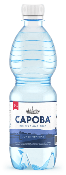 

Вода минеральная Сарова негазированная 0.5 л