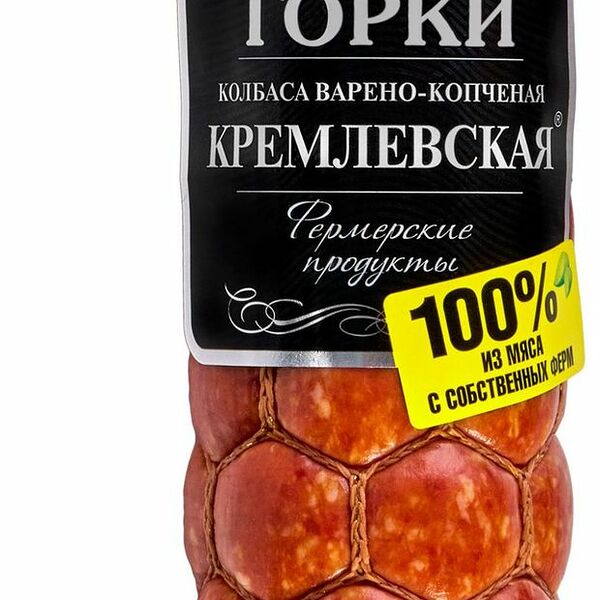 Колбаса варено-копченая Ближние горки Кремлевская вес