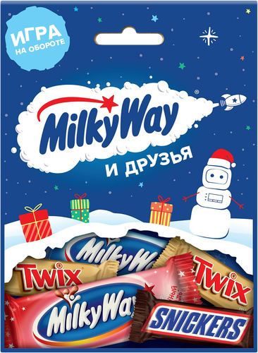 

Сладкий подарок Milky Way И Друзья на Новый Год 85 г