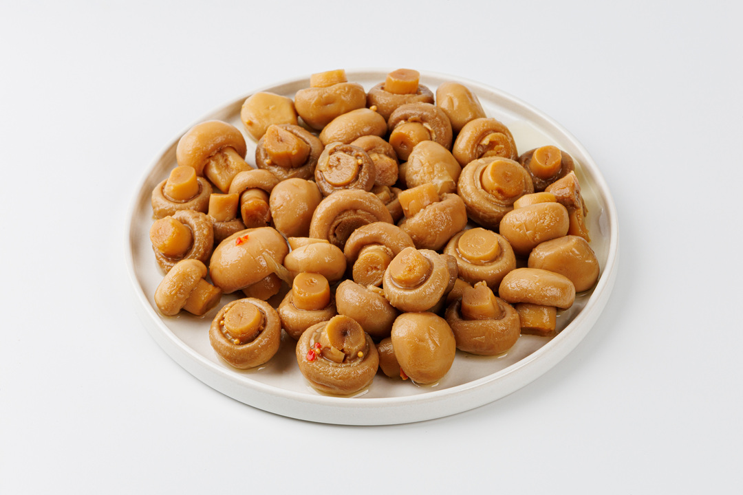 

Грибы шампиньоны с горчицей и паприкой