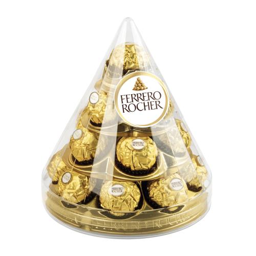 

Конфеты Ferrero Rocher из молочного шоколада с начинкой из крема и лесного ореха 212.5 г