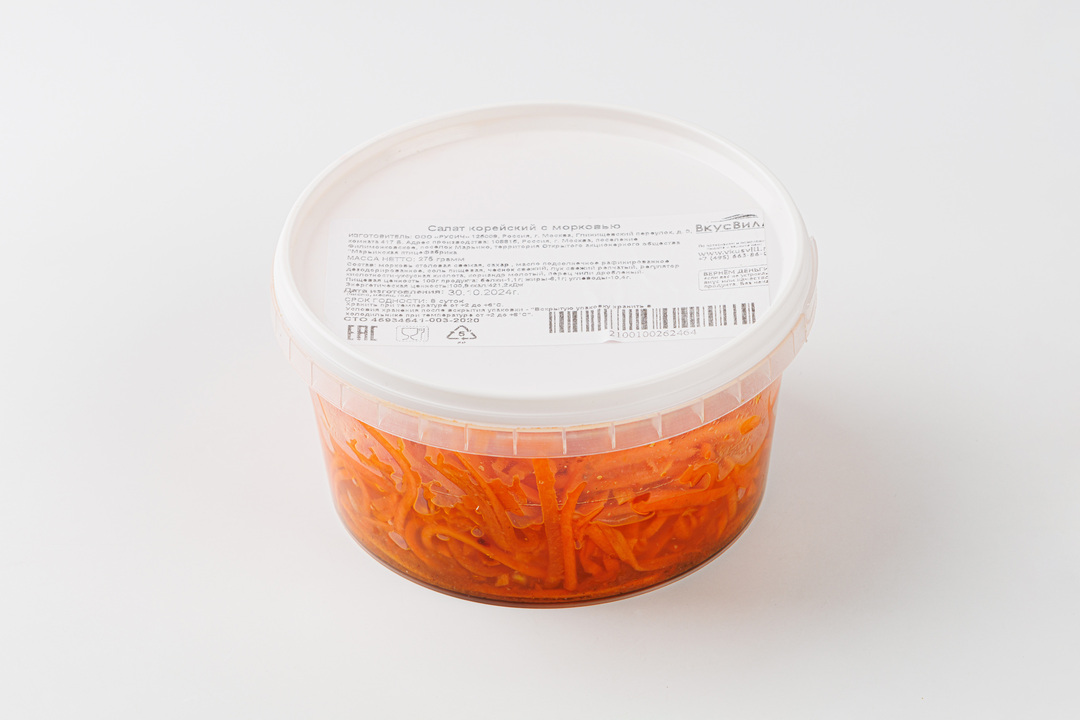 

Морковь по-корейски