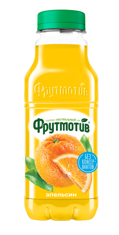 

Напиток сокосодержащий Фрутмотив Апельсин негазированный 500 мл