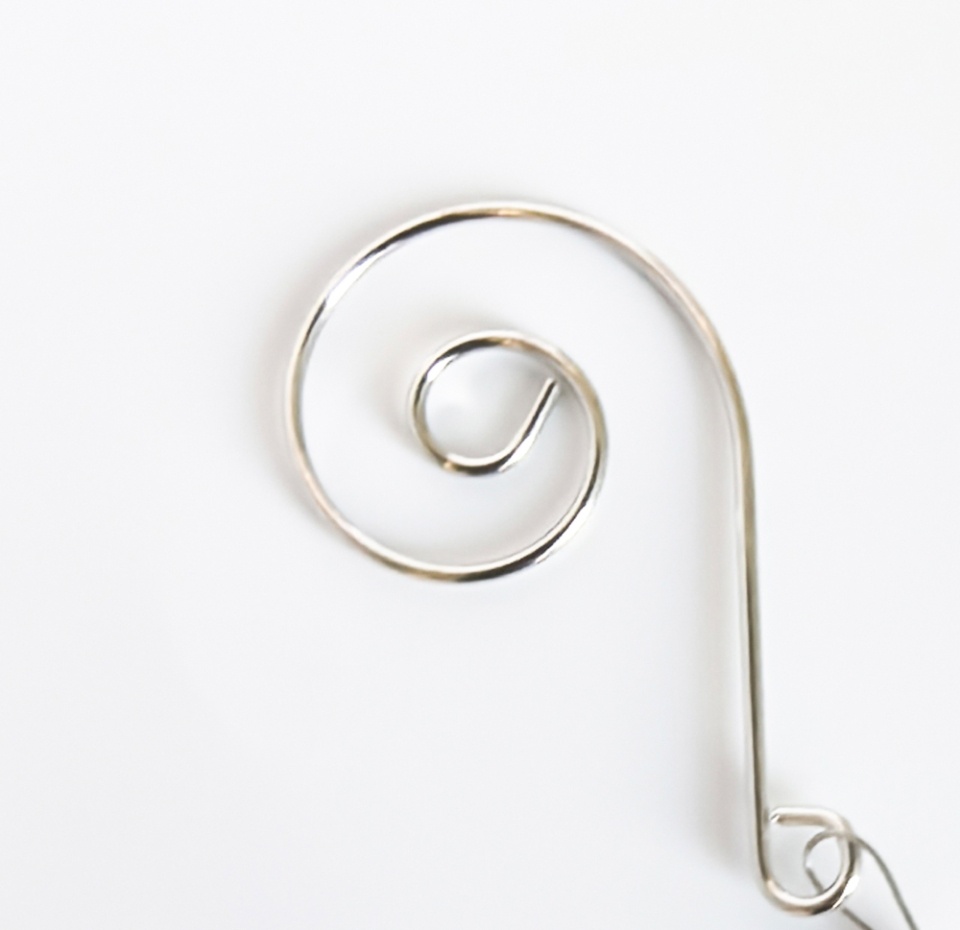 

Игрушка для ёлки Kingmade Колибри прозрачная с подвеской из камней, 25 см, 1 шт.